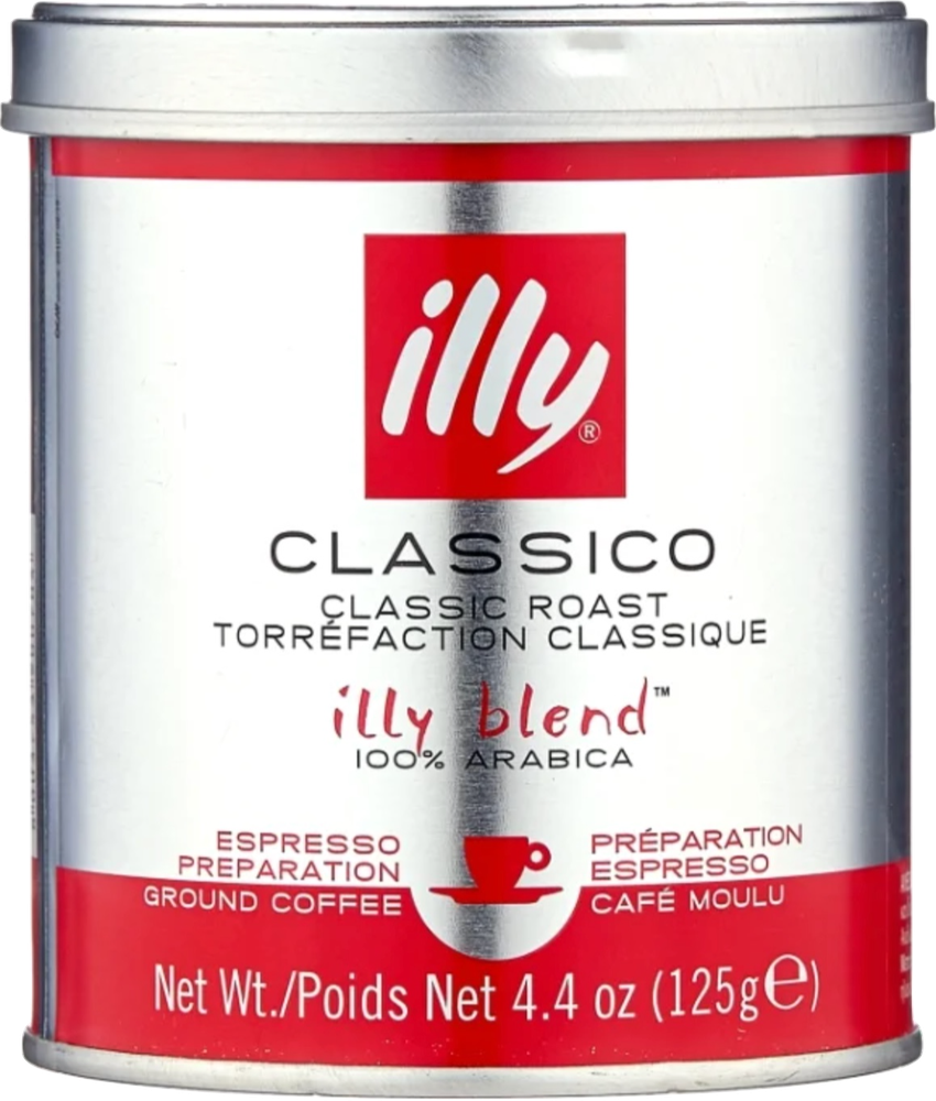 Кофе молотый ILLY Espresso средняя обжарка 125 г