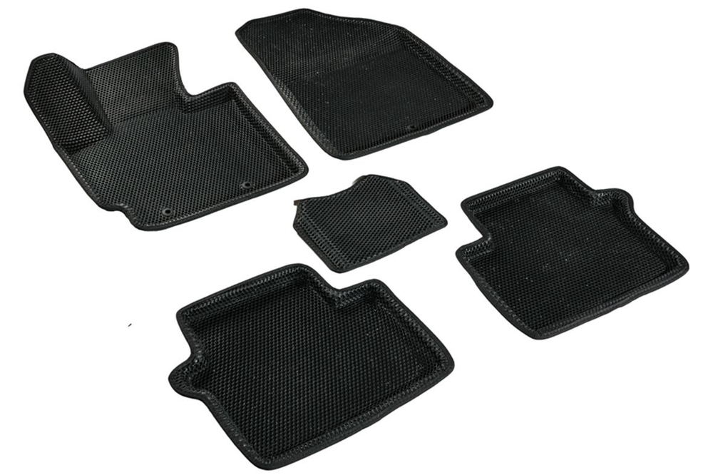 Коврики EVA 3D соты для KIA Soul II 2014-2018 Seintex.98523