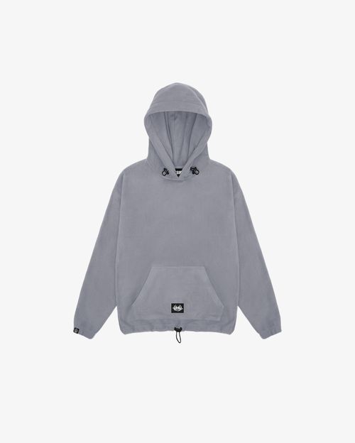 Худи Hook Утяжка Лого серое