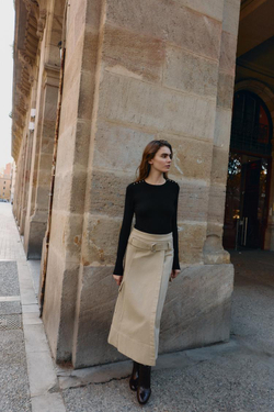 ZARA ВЯЗАНЫЙ СВИТЕР С ПУГОВИЦАМИ, ЧЕРНЫЙ