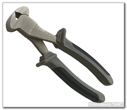Кусачки торцевые 150 мм двухцв. рук. БМ