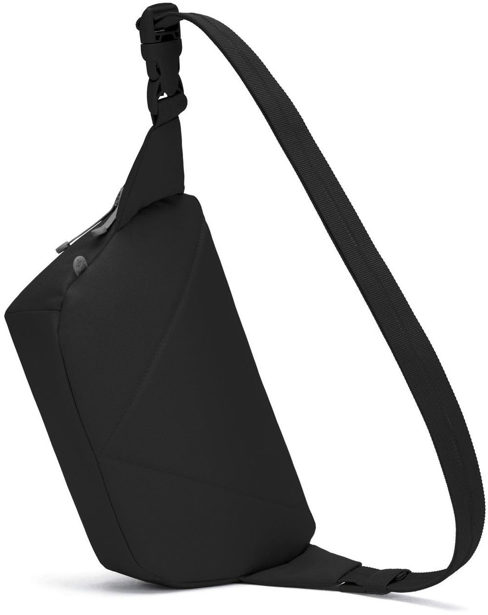 Сумка слинг антивор Pacsafe Go Sling, черная смола, 2.5 л.