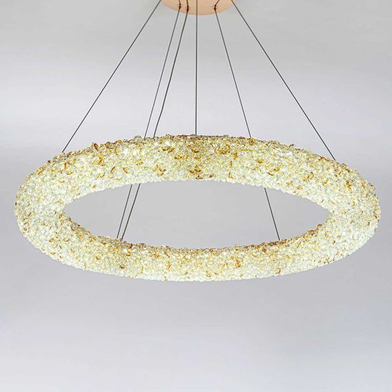 Подвесная светодиодная люстра Modelux Modestyle MS.6000.800 GD