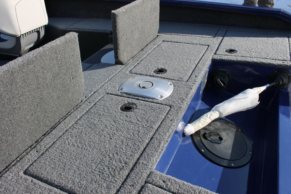 Катер-лодка алюминиевая WINDBOAT 4.6 DC EvoFish