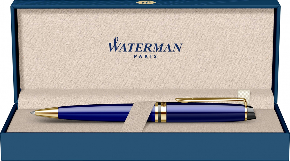 Waterman Expert - Blue Lacquer GT, шариковая ручка, M