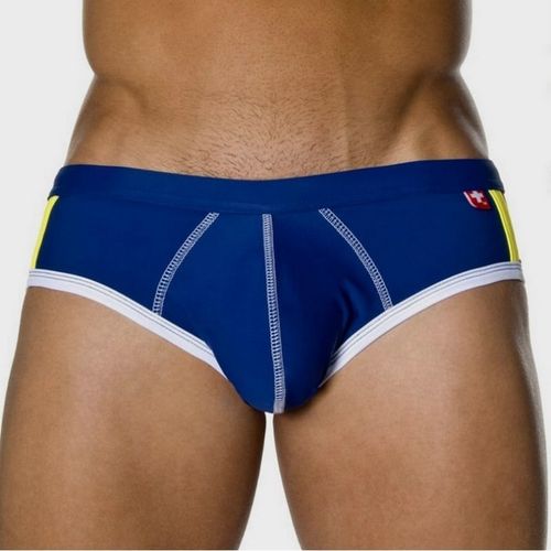 Мужские плавки синие Andrew Christian Swim Brief