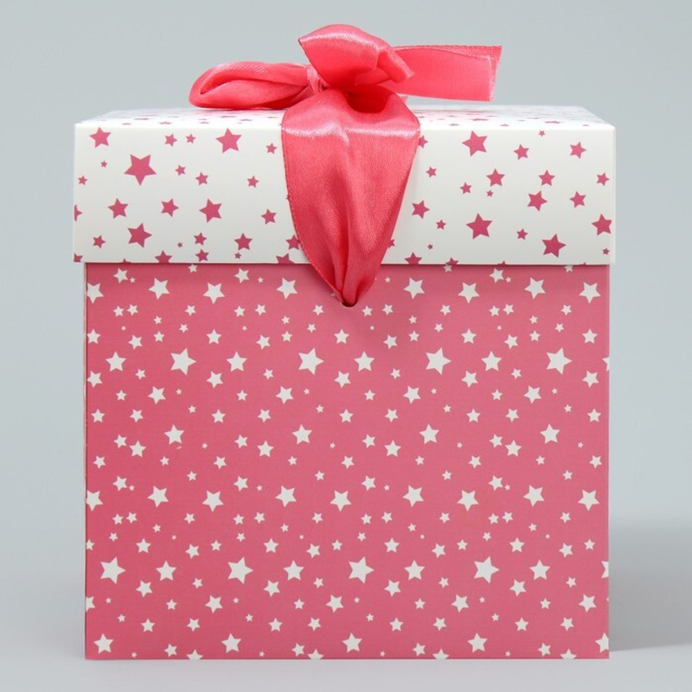Коробка складная «Моей звёздочке», 15 х 15 х 15 см