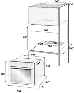 Электрический духовой шкаф Beko BBCM13300X