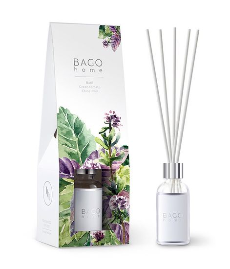 Ароматический диффузор Мята и базилик, Bago home