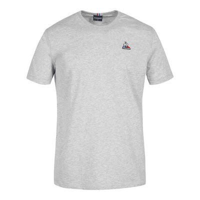Мужское теннисное поло Le Coq Sportif Essential N°3 T-Shirt Men - Grey