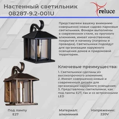 08287-9.2-001U BKG фонарь