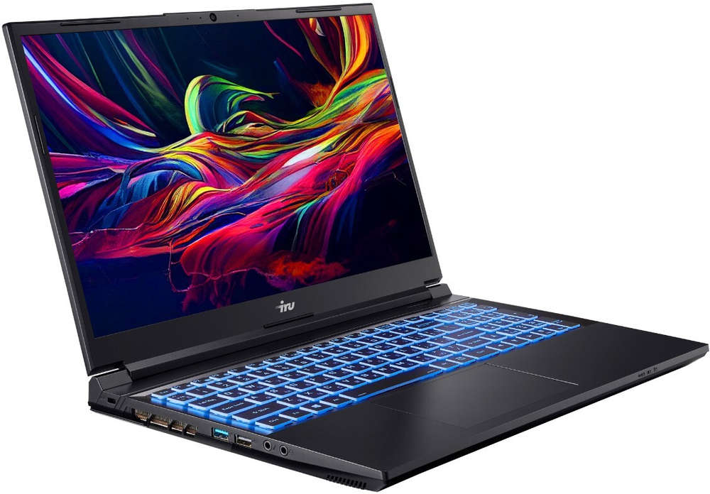 Ноутбук  iRu Калибр 15ALC 15.6 ", Core i5, 16 Гб RAM, 512 Гб SSD, GeForce RTX 3060, Черный