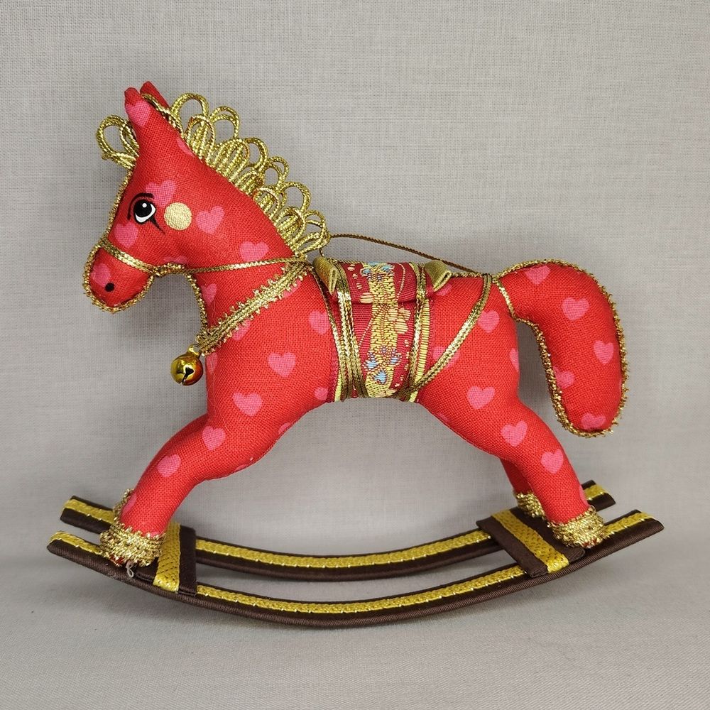 Ёлочная игрушка Лошадка-Качалка №2
