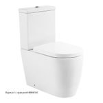 Унитаз-компакт безободковый BelBagno MARINO BB105CPR + BB105T