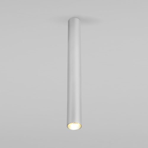 Накладной потолочный светильник с антибликовой решеткой Pika 25030/LED 6W 4200K серебро