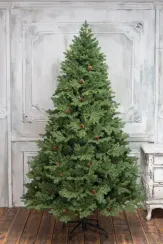 Искусственная елка Чарующая 240 см., 100% литая хвоя, ЕлкиТорг (130240)