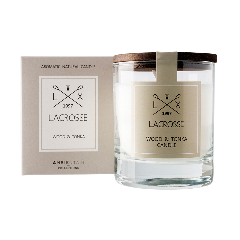Свеча ароматическая lacrosse, Дерево и тонка, 40 ч