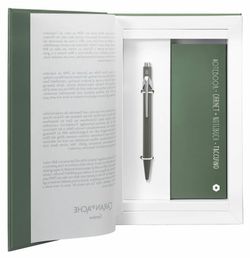 Шариковая ручка Carandache Office CHRISTMASS 2016 Olive Black Mblue (CC0849.116)