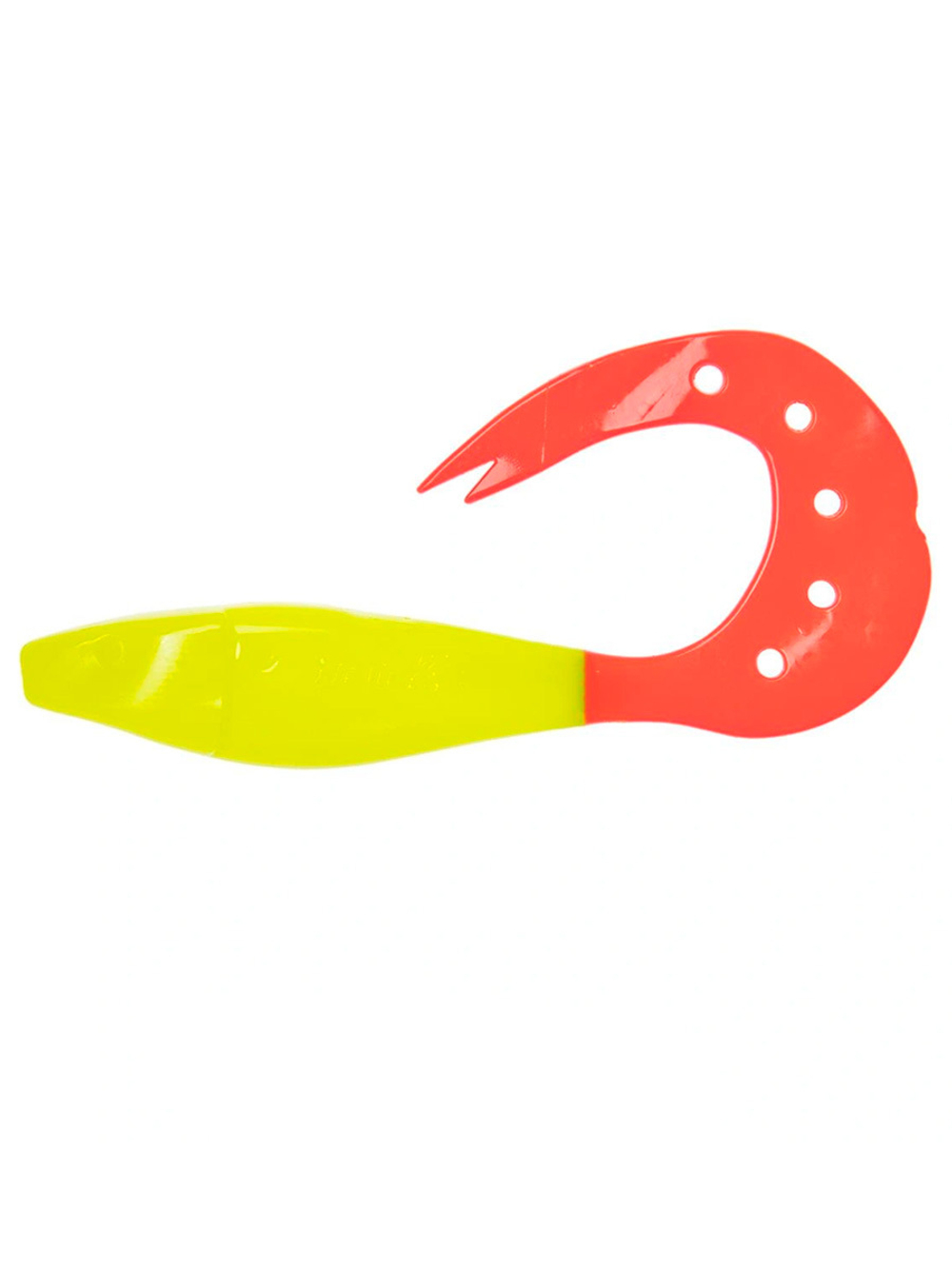 Твистер несъедобный Helios Kasandra 4"29/10,9см Lime 100шт. (HS-34-008-N)