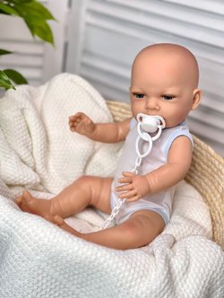 Кукла Marina and Pau 45cм Recien Nacido, виниловая в пакете (M1655K)