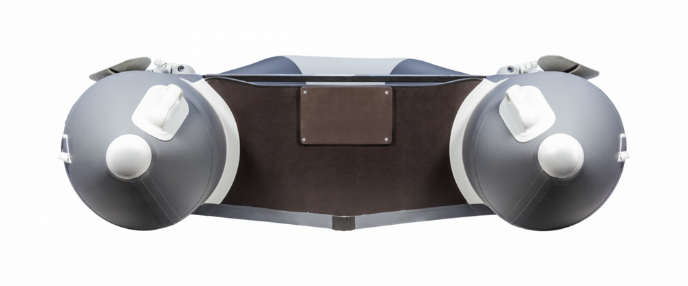 Аква-3200 СКК СЕРЫЙ/ГРАФИТ слань-книжка киль + KAMISU T 9.8 BMS (комплект лодка + мотор)