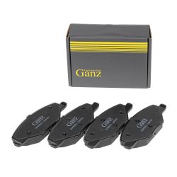 Колодки GANZ передние VW G4 98-00 без датчика / POLO SEDAN Арт.:GIJ09031