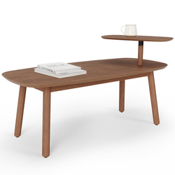 Столик кофейный Umbra Swivo светлый орех