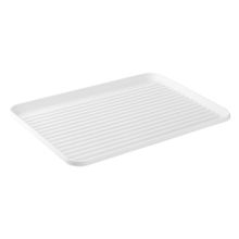 Сушилка для посуды и столовых приборов Granli WNM-SS-DRNGR-MTPP-WH, 43 см, металл/полипропилен, белый