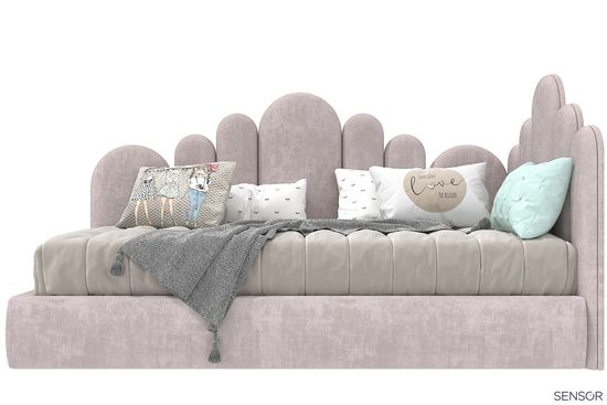 Кровать угловая Бамбини kids