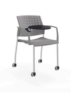 Movie стул на 4 ногах и колесах