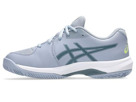 Детские теннисные кроссовки Asics Gel-Game GS - grey blue/ironclad