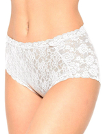 Завышенные кружевные трусики-слипы Dolce Amore (Размер: M) (Цвет: черный)