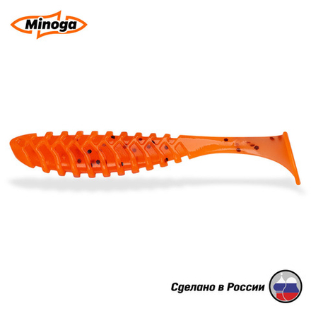 Силиконовая приманка "Minoga" COOPER 3,0"(6шт) 75мм, 2,5гр, цвет 023