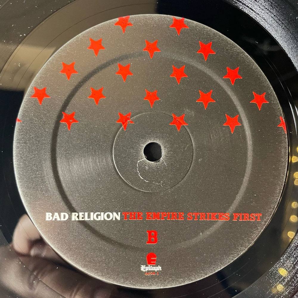 Винтажная виниловая пластинка LP Bad Religion The Empire Strikes First (США 2004)