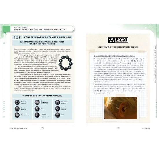 Энциклопедия Секретные файлы Ваканды. Технологические тайны Мстителей и других героев MARVEL