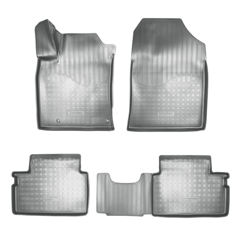 Ковры в салон Norplast/Unidec для Kia Ceed в кузове CD (2018-), Серый, арт.NPA11-C43-056-G