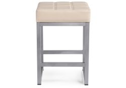 Табурет Khurkroks ваниль в крапинку / светлый мусс