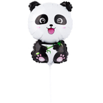 Шар Фольгированный Панда (Серебряный)