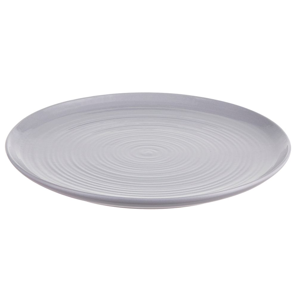 Набор из 2-х керамических обеденных тарелок LT_LJ_DPLVLG_CRG_28, 28 см, серый