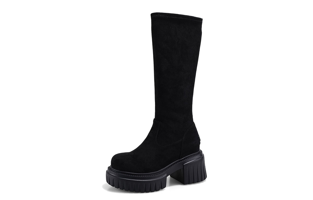 IiJin Knee High Stretch Boots Women"s