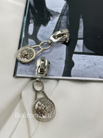 Собачка / бегунок для молнии Верс. серебристый