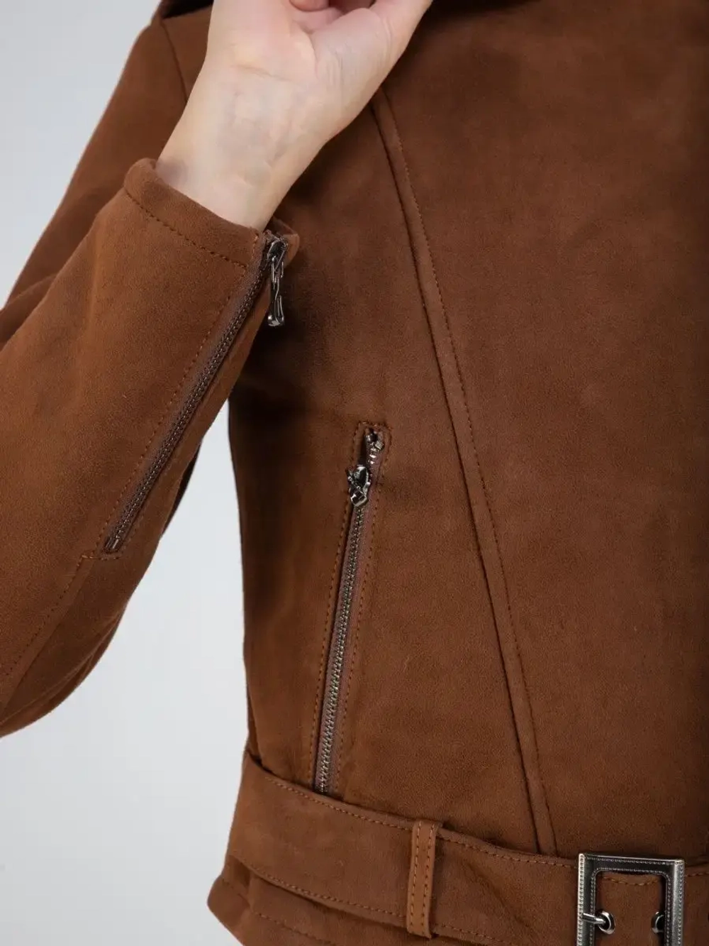 Дубленка авиатор натуральная автоледи Турция