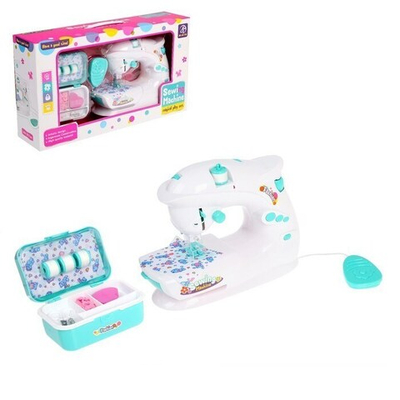 Швейная машина Карамель с катушкой и аксессуарами, цвет мята