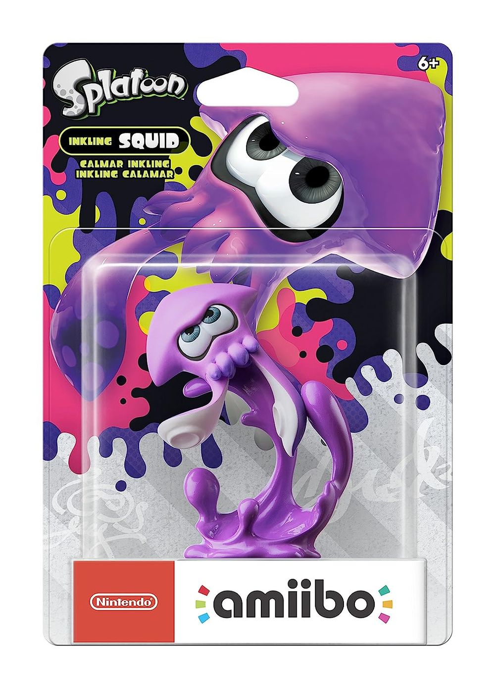Фигурка Amiibo Inkling Squid Neon Purple (Splatoon Collection)