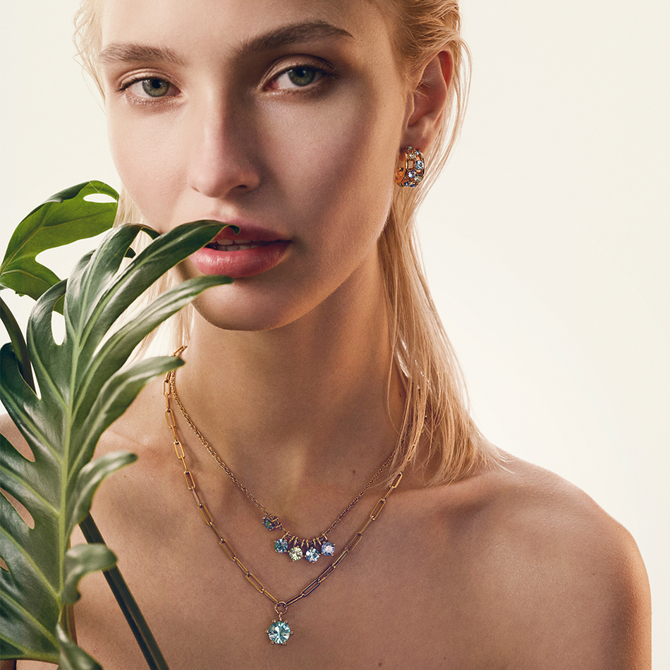 Колье Dyrberg Kern PHILA SG AQUA 480116