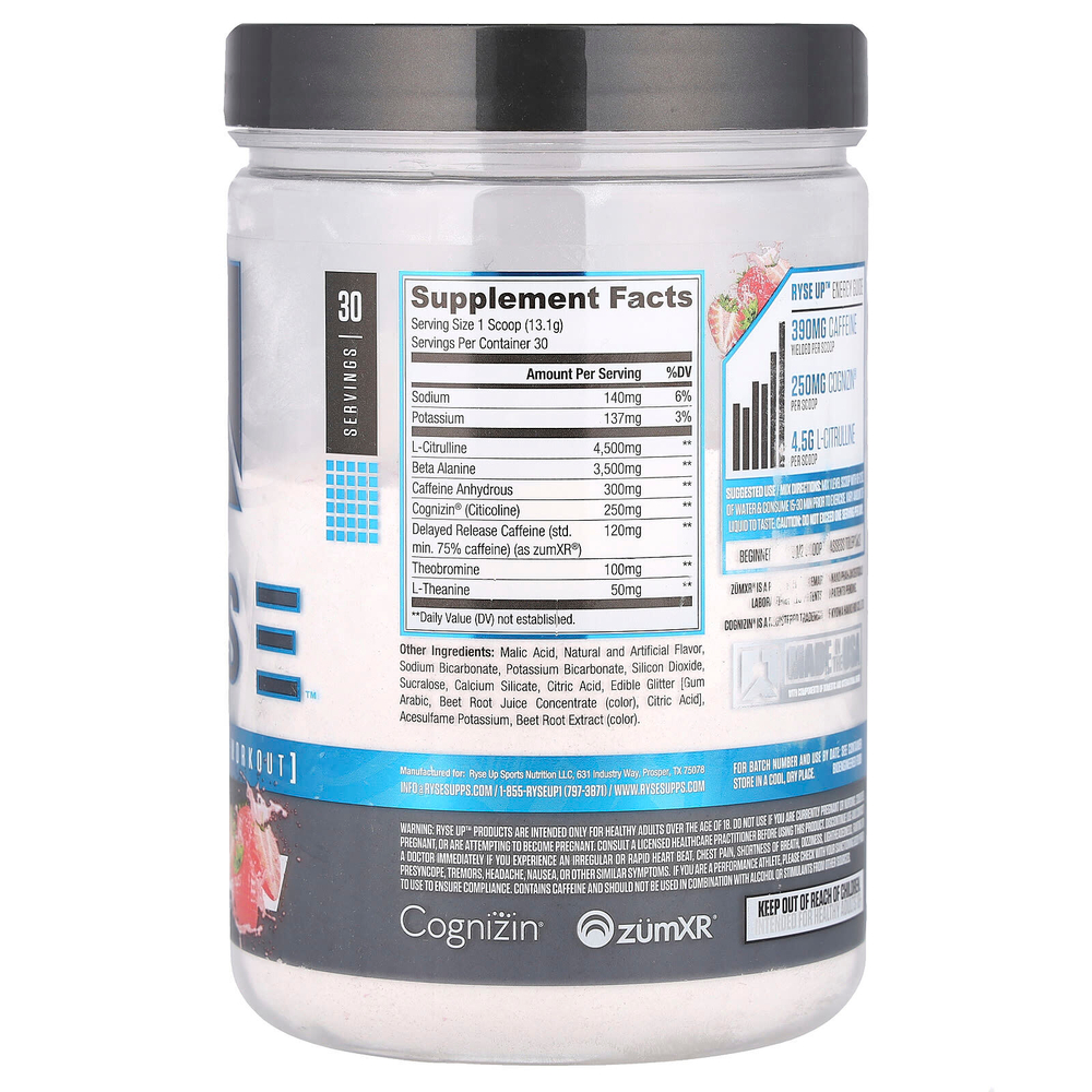 RYSE, Loaded Pre, High Stim перед тренировкой, Pink Splash, 393 г (13,9 унции)