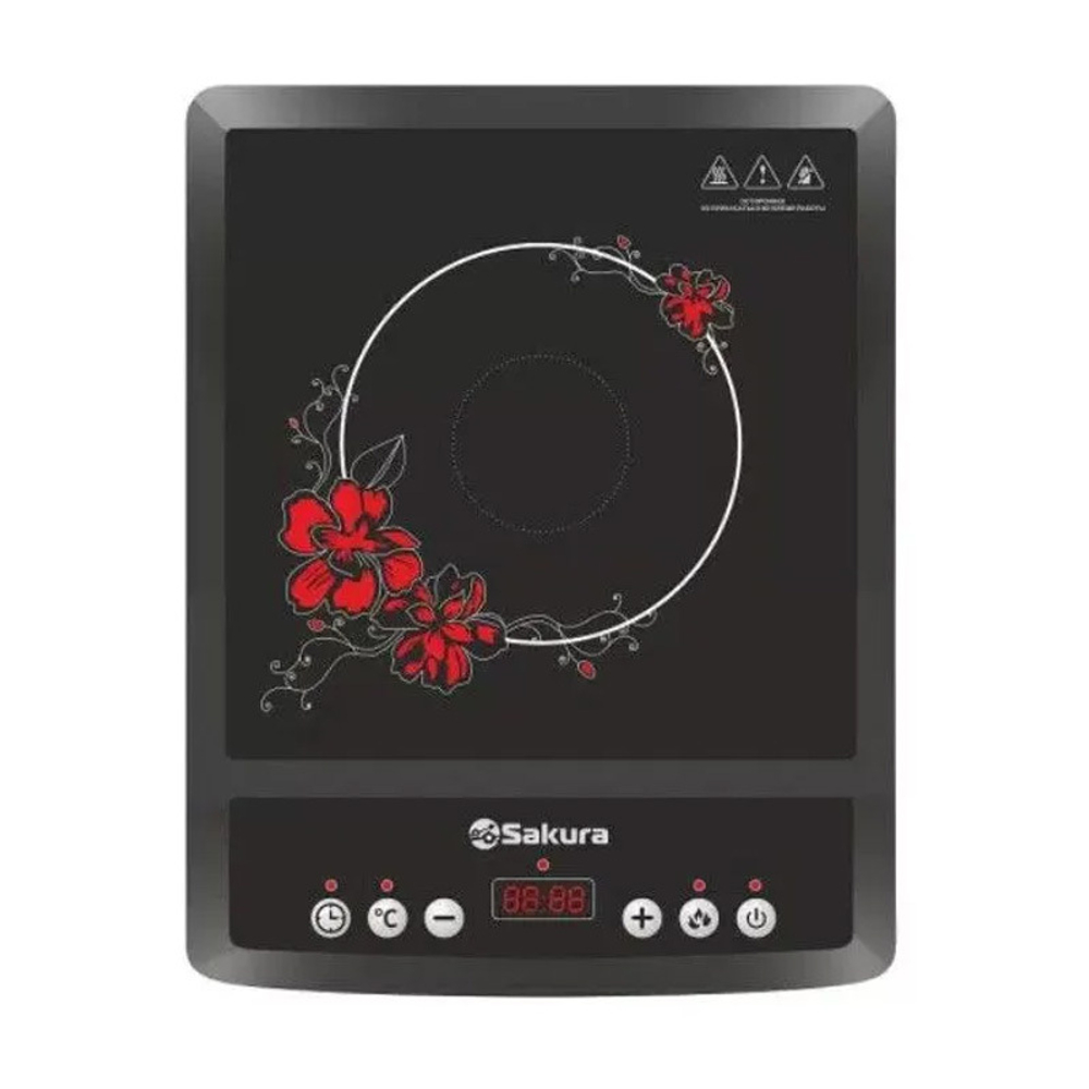 Плитка индукционная Sakura SA-7152FS, чёрный
