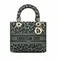 Сумка Dior Lady D-lite, модель среднего формата серый