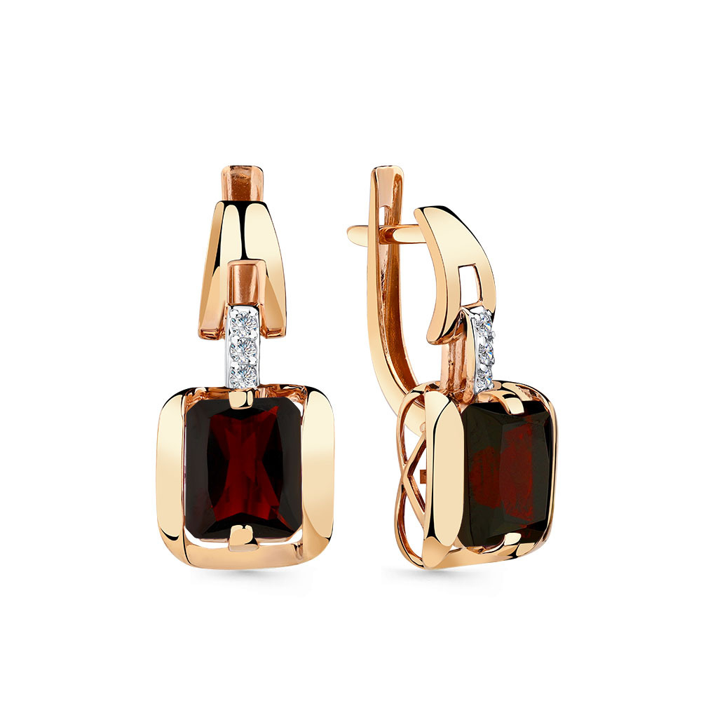 Серьги из золота 585 пробы