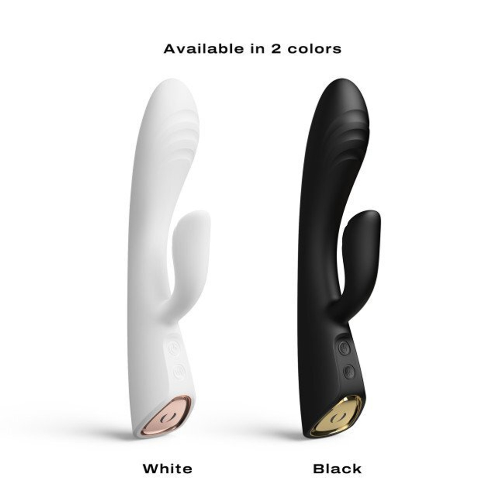 Вибратор кролик Dorcel FLEXI RABBIT, черный